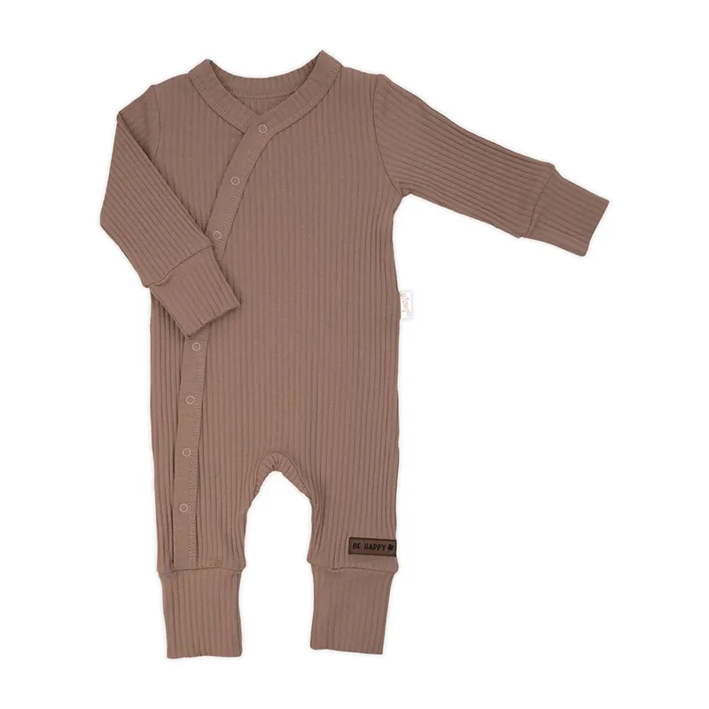 Combinaison ML ouv. Avant Be Happy - Marron-1