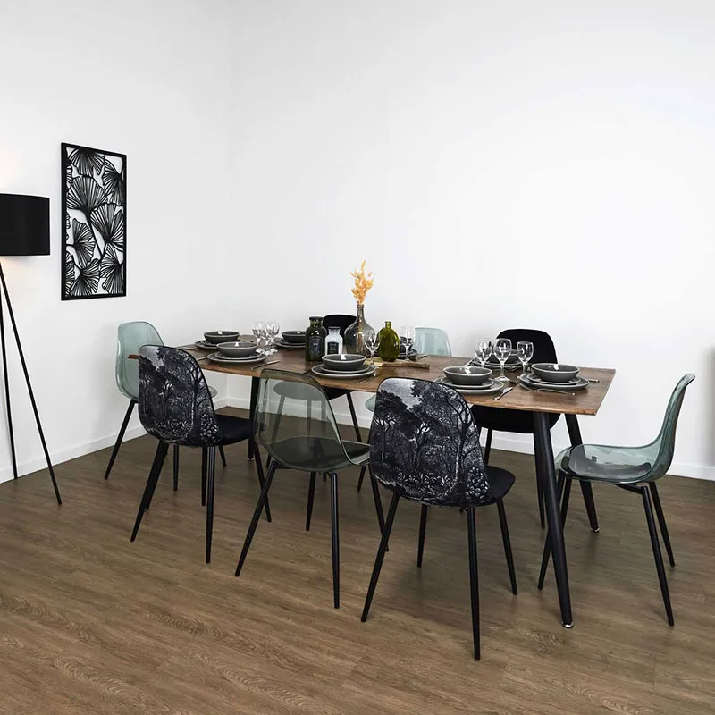 Table extensible 6 à 8 personnes Forest First - 210x75x90cm-6