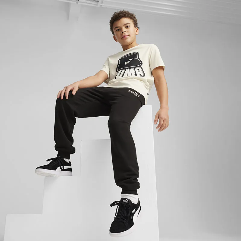 Jogging ESS+ Mid 90s Graphic Garçon - Noir-2