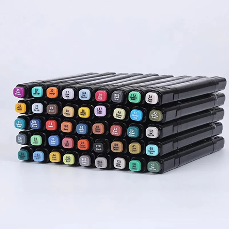 Marqueurs acrylique à double pointe - 30pcs-6