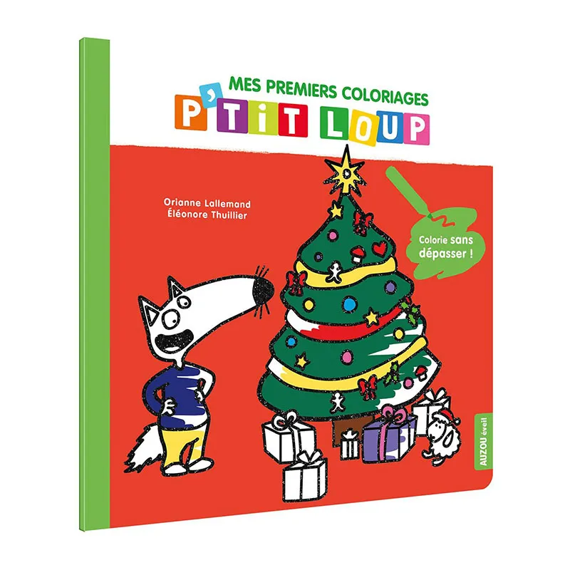 P'tit Loup Mes premiers coloriages Noël - 24m+-0