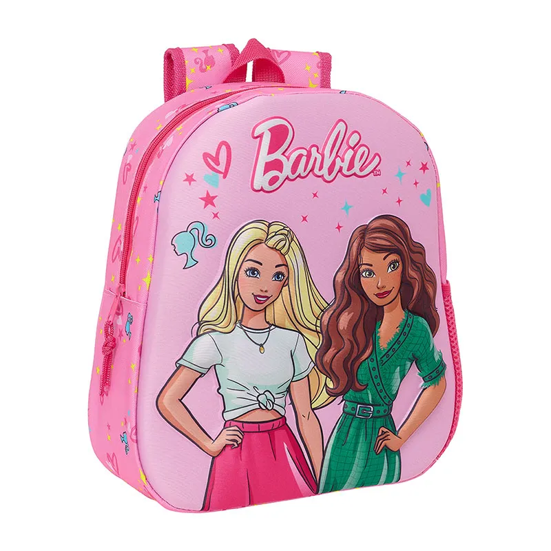 Sac à dos 3D Barbie - 32cm-0