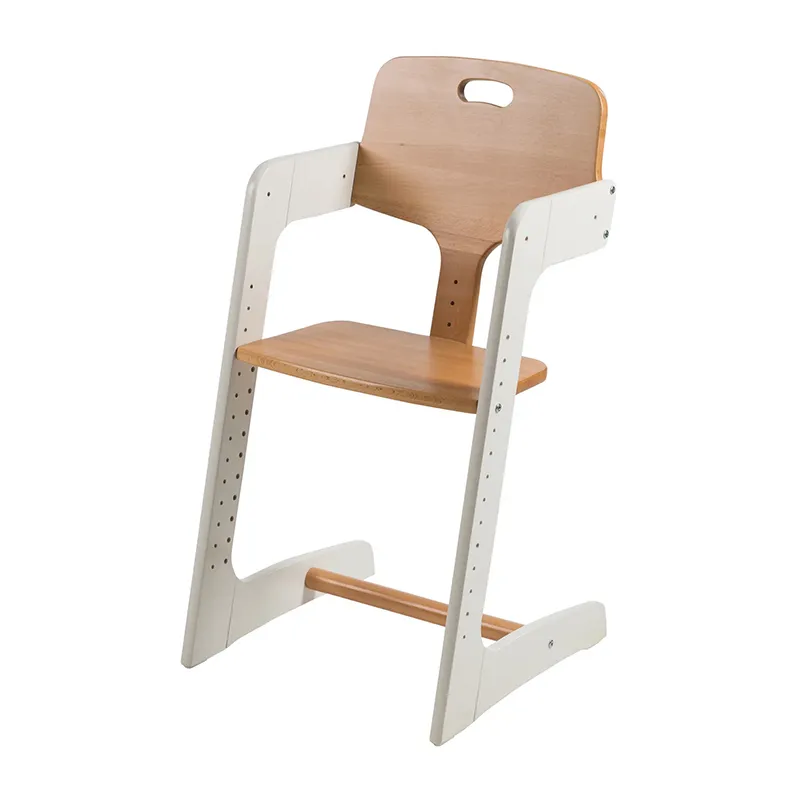 Chaise Haute Évolutive Kid Up Bois - 45x45x90,5cm-4
