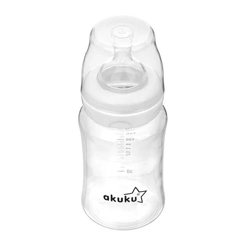 Biberon col large anti-colique 240 ml Blanc - 0m+-3