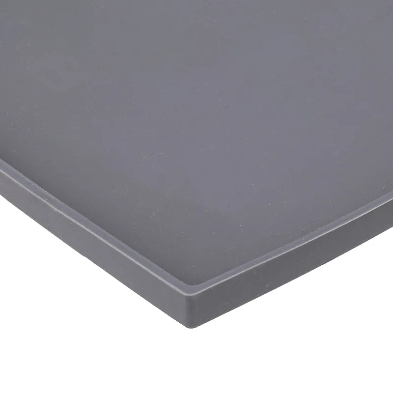 Plaque à génoise silicone Anthracite - ø28x2,8cm-1