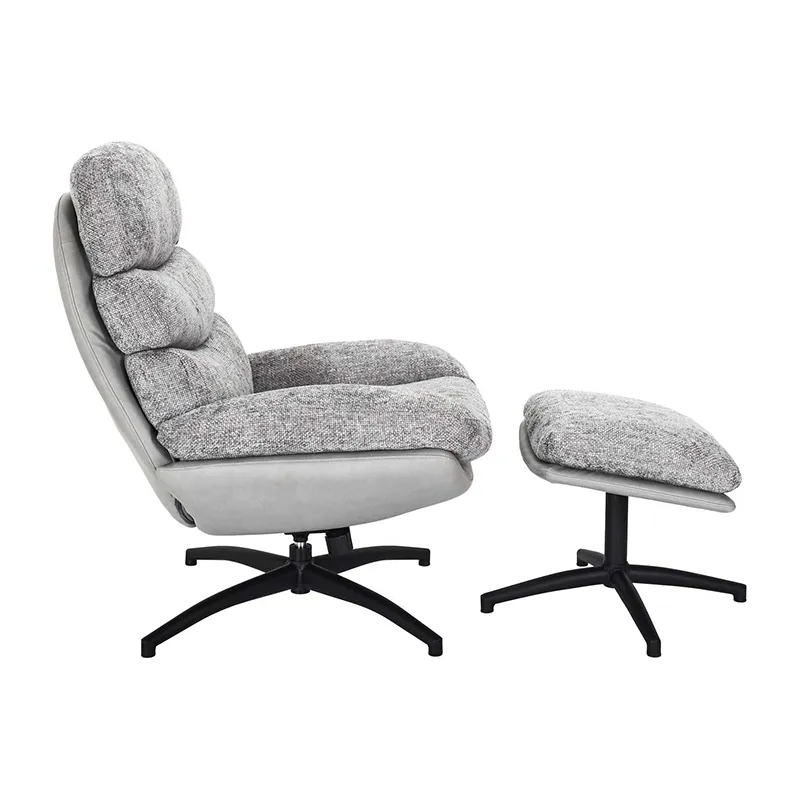 Fauteuil William Gris - 78x90x99cm-3