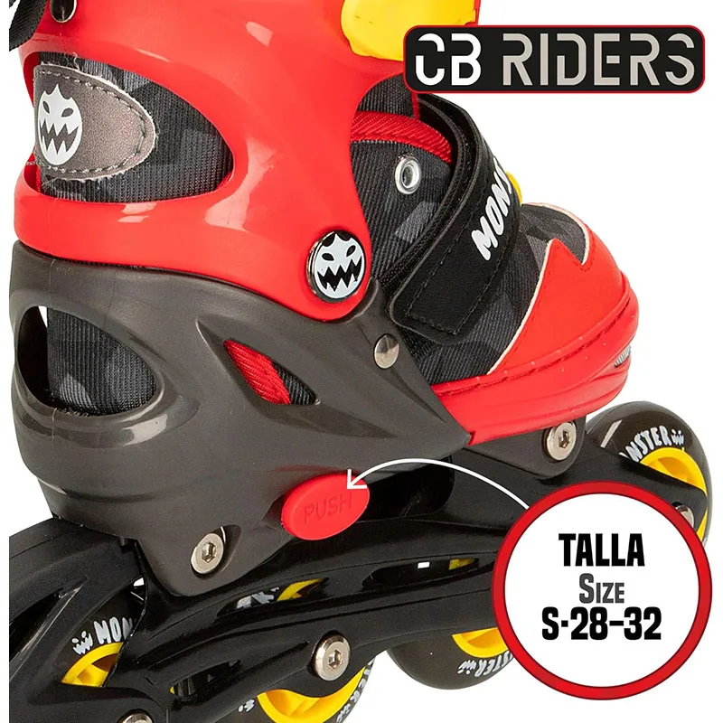 Rollers ajustables T28-32 Monster - 36m+-2