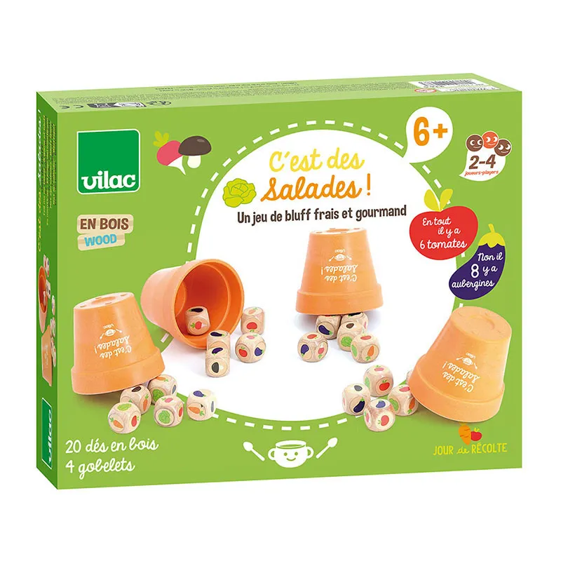 Jeu de bluff C'est des salades ! - 6+-5