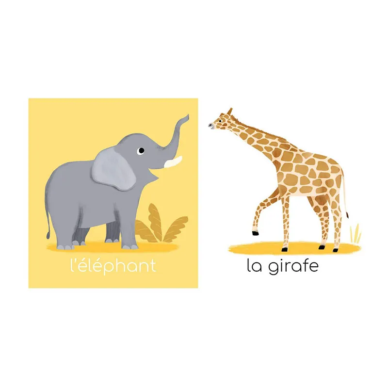 Imagier Les animaux sauvages - 0m+-1