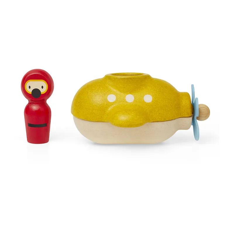 Sous-marin pour le bain en bois - 12m+-3