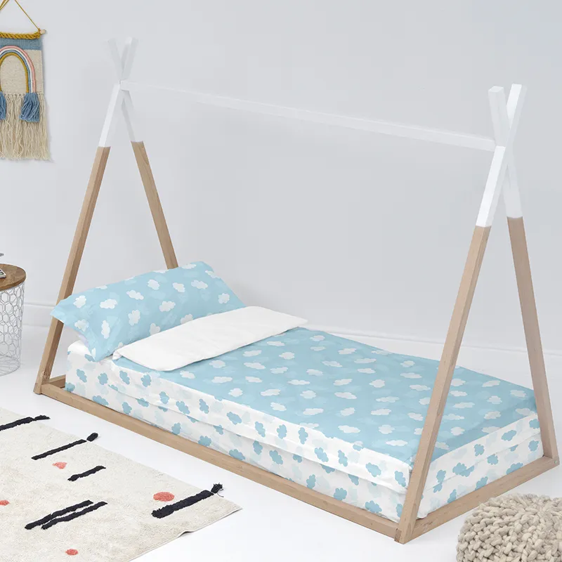 Caradou 3pcs Nuage Bleu - 90x200cm-0