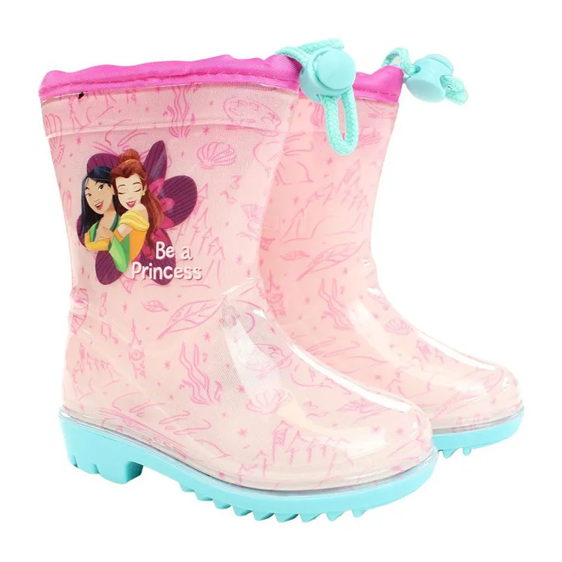 Bottes de pluie Princesse - Rose-0
