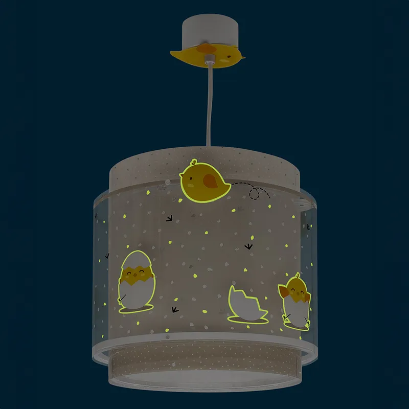 Lustre Bébé Poussin - 27x27x27cm-5