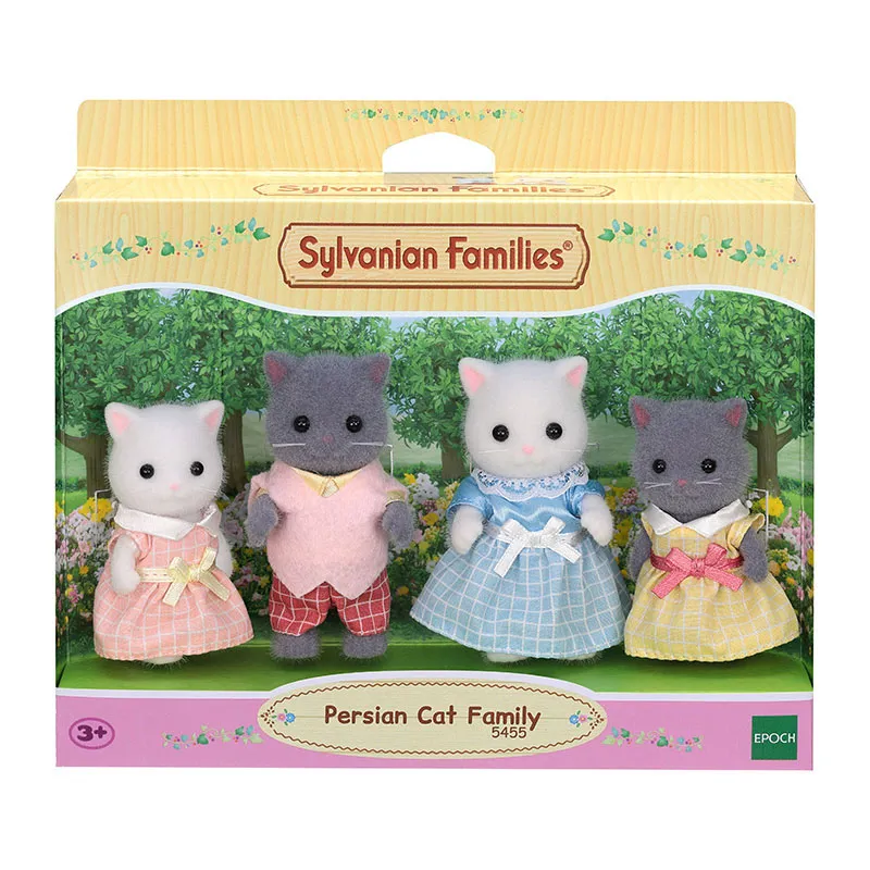 Famille chat persan - 4pcs-2