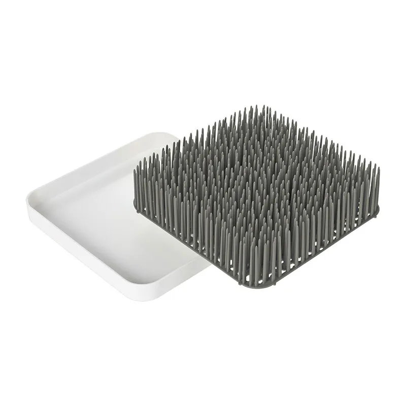 Égouttoir biberon Gazon petit modèle - Gris-9
