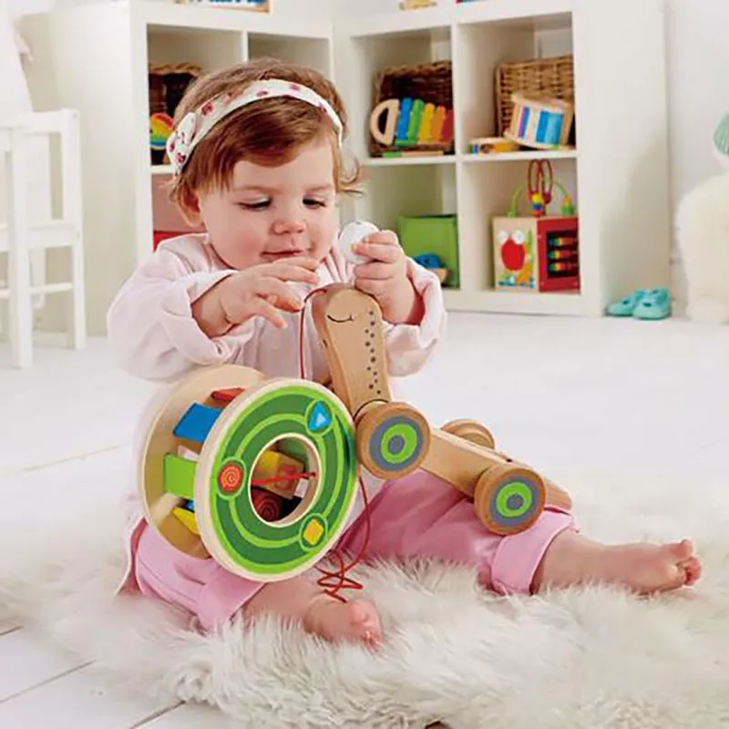 Escargot trieur de formes à tirer 5pcs - 12m+-3