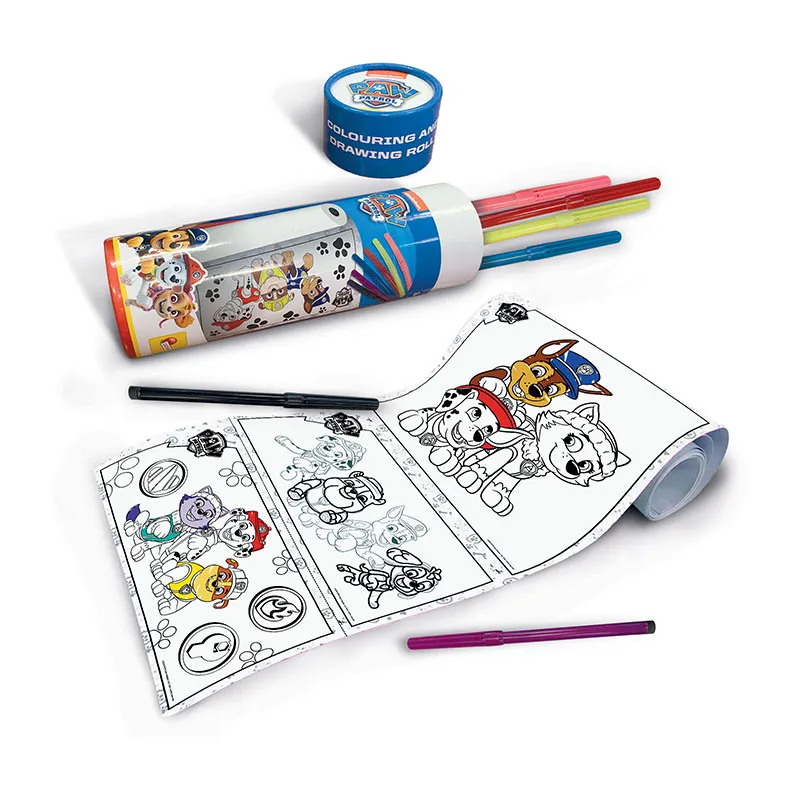 Frise à dessin + Feutres Pat'Patrouille Aléatoire - 36m+-1