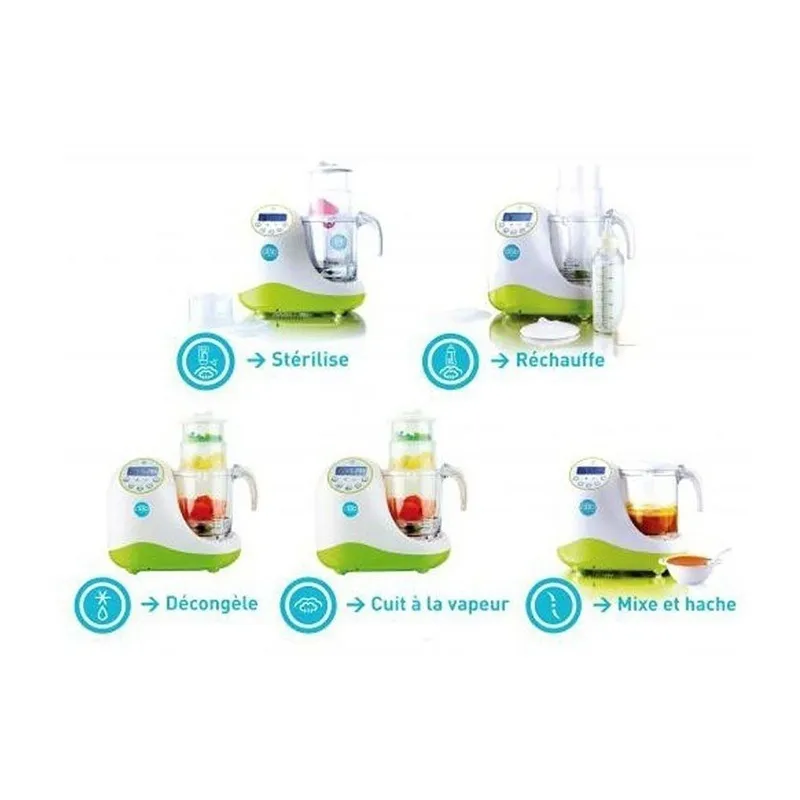 Robot Multichef 5en1 Dbb Remond - Vert-1