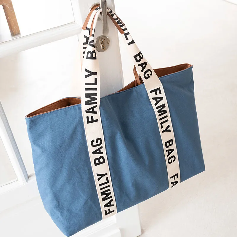 Sac à langer Family Bag - Canvas Indigo-6
