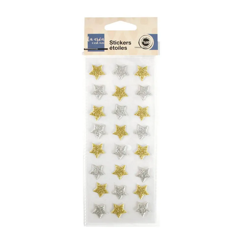 Stickers étoiles - 90pcs-6