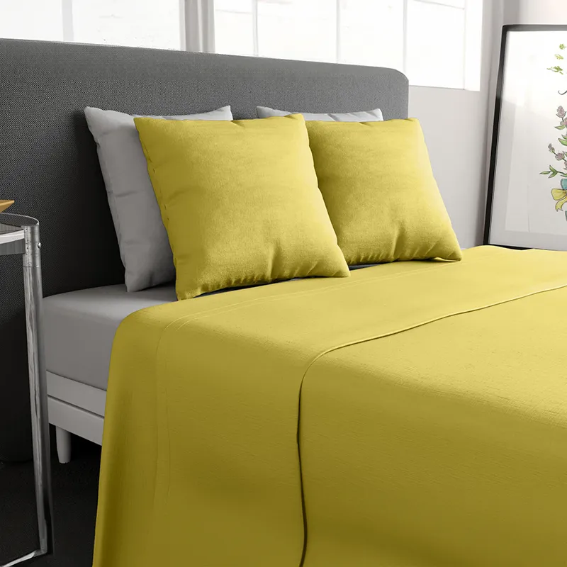 Parure de drap 3pcs Coton Gold - 240x300cm-0
