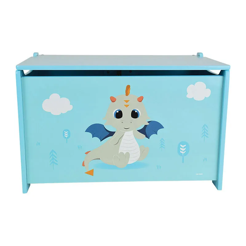 Coffre à jouets Léon le Dragon - 40x58x36cm-1