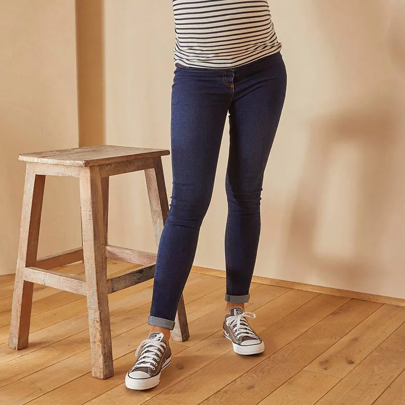 Jean de grossesse Denim - Bleu-0