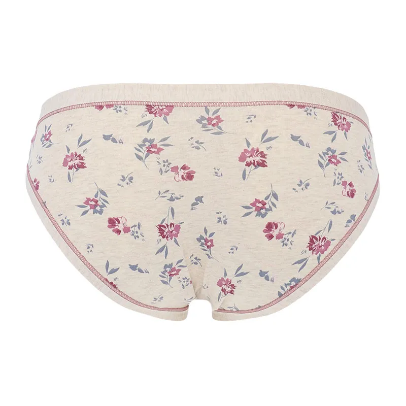 3 Culottes Mini Ass - Gris/Rose-2