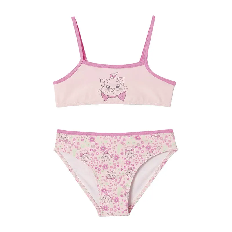 Maillot de bain 2 pièces fille Disney® Les Aristochats - Rose-0