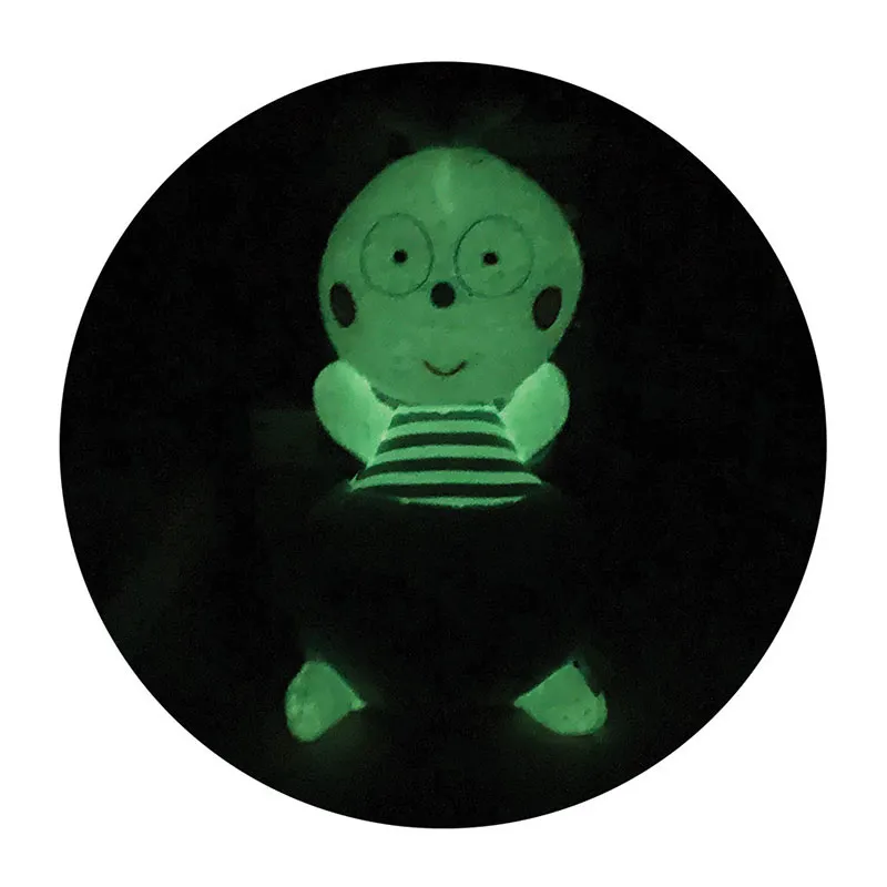 Peluche lumineuse 30cm Luciole Bleu - 0m+-1
