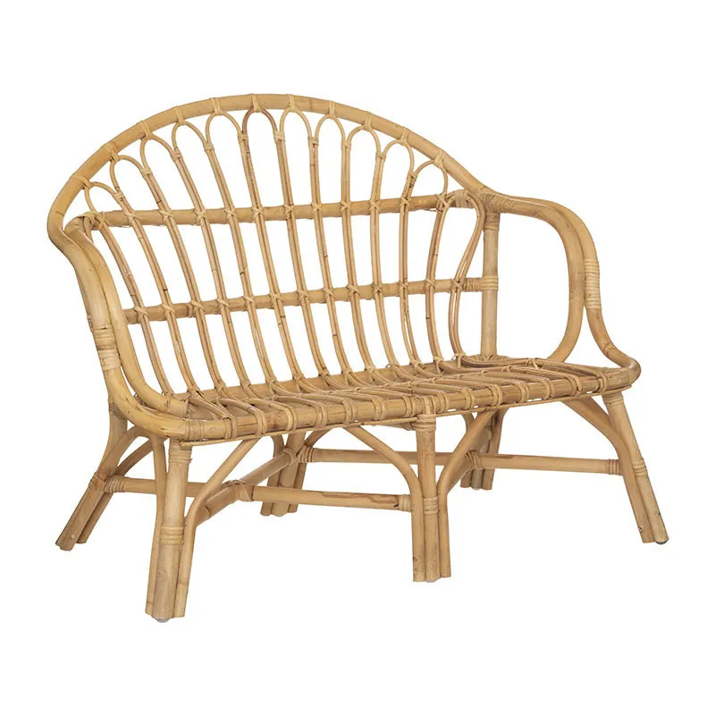 Banc en rotin - 78x52x60cm-0