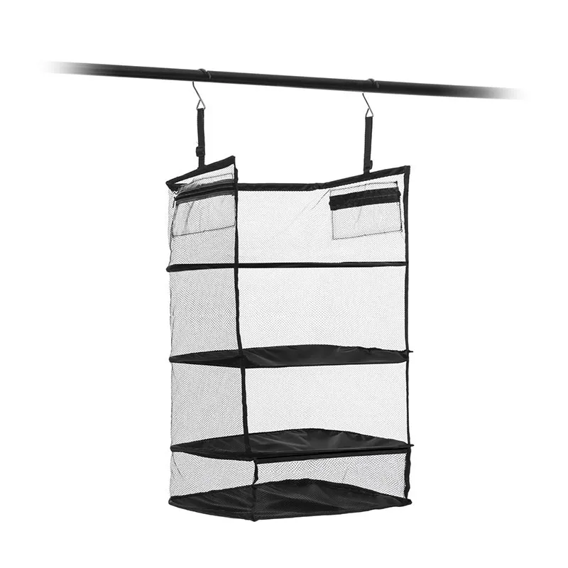 Étagère pliable portative pour bagages - 45x74x32cm-5