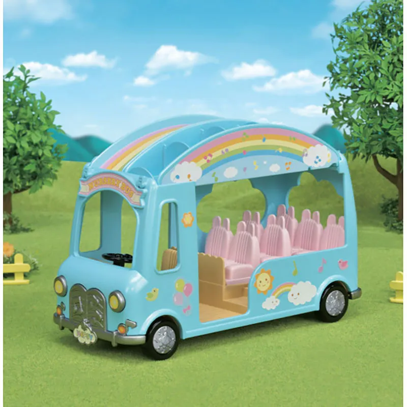Bus arc-en-ciel - 6pcs-9