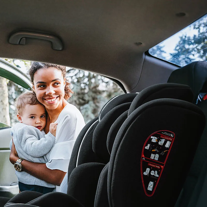 Siège-auto Freefix I-Size/Isofix 76-150cm - Gris-11