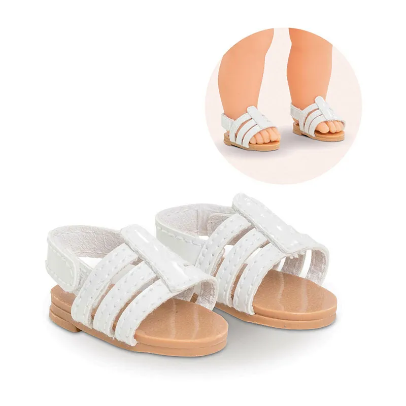 Sandales Blanches poupée ma Corolle 36cm - 4+-0