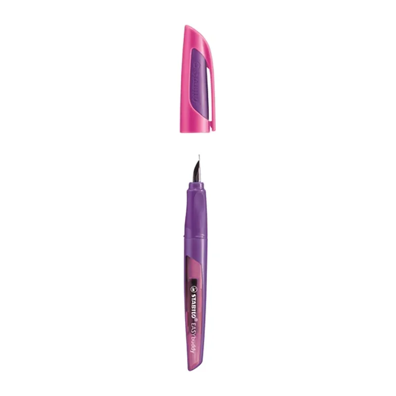 Stylo-plume Easybuddy M Ambidextre - Rose/Violet - STABILO-0