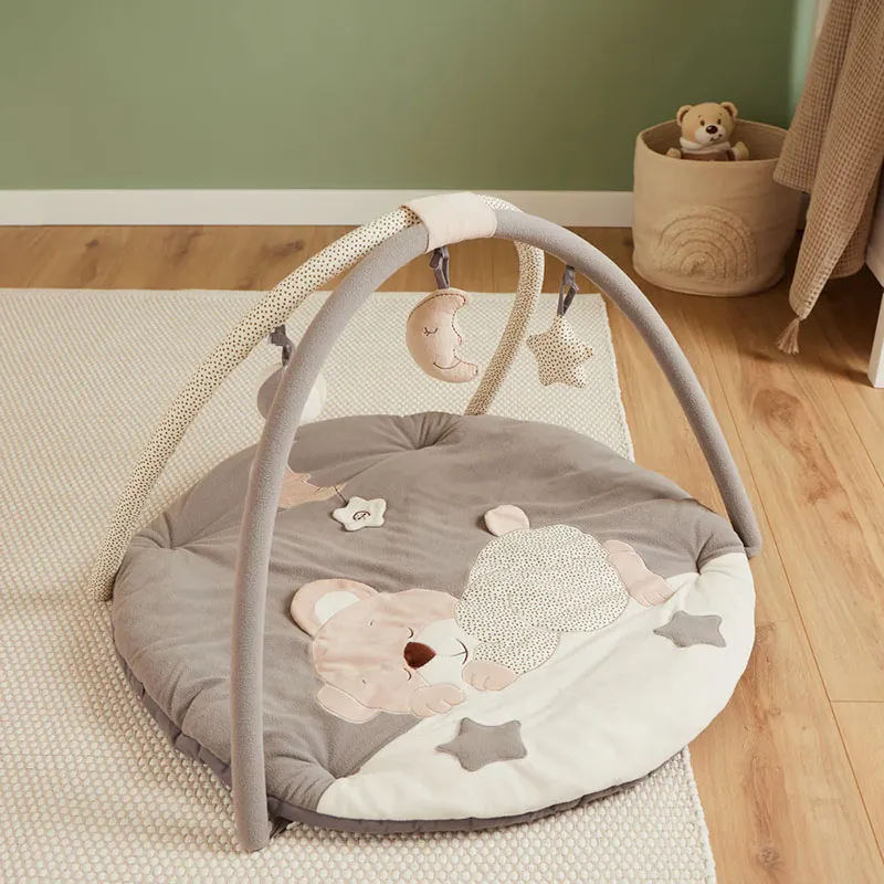 Tapis d'éveil Ours Gris - 0m+-1
