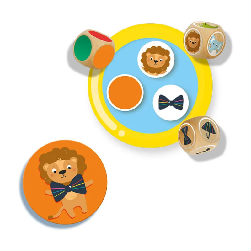 Jeu de recherche avec sonnette 60pcs - 36m+-3