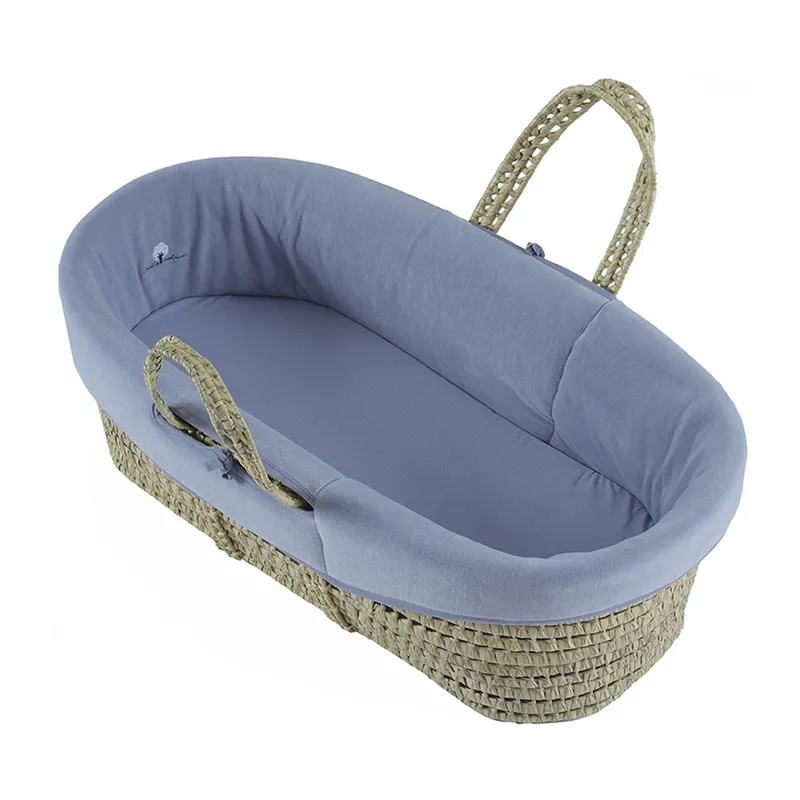 Couffin Coton BIO Océan - 30x75cm-0