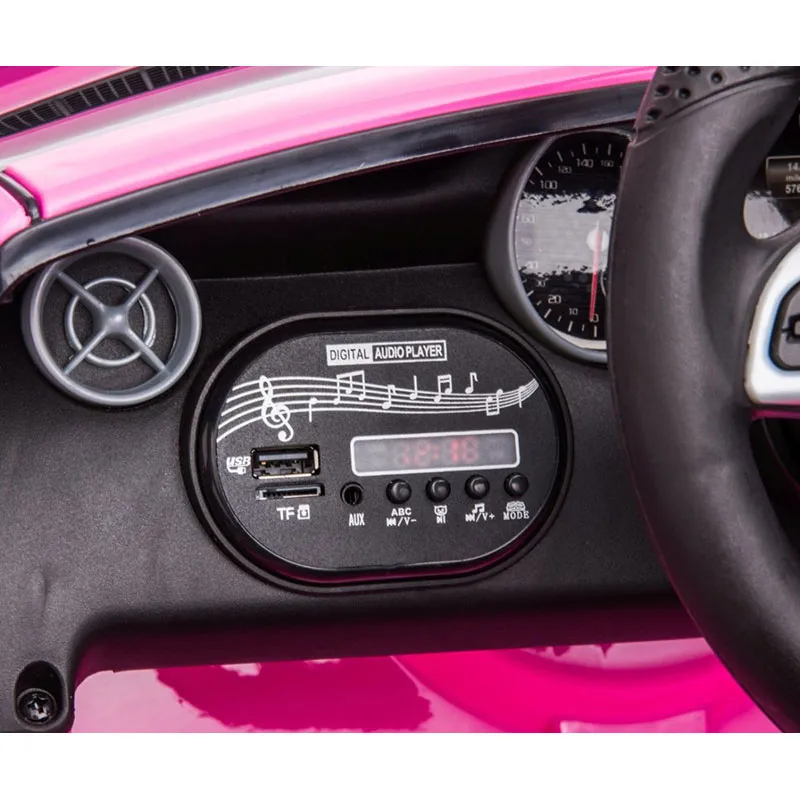 Voiture à batterie Mercedes-Benz SLC Rose - 36m+-10