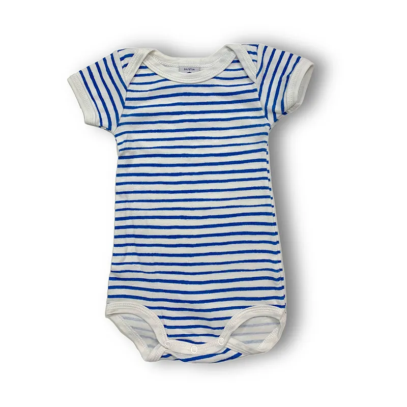 Body - 6 mois - PETIT BATEAU - Bleu-0