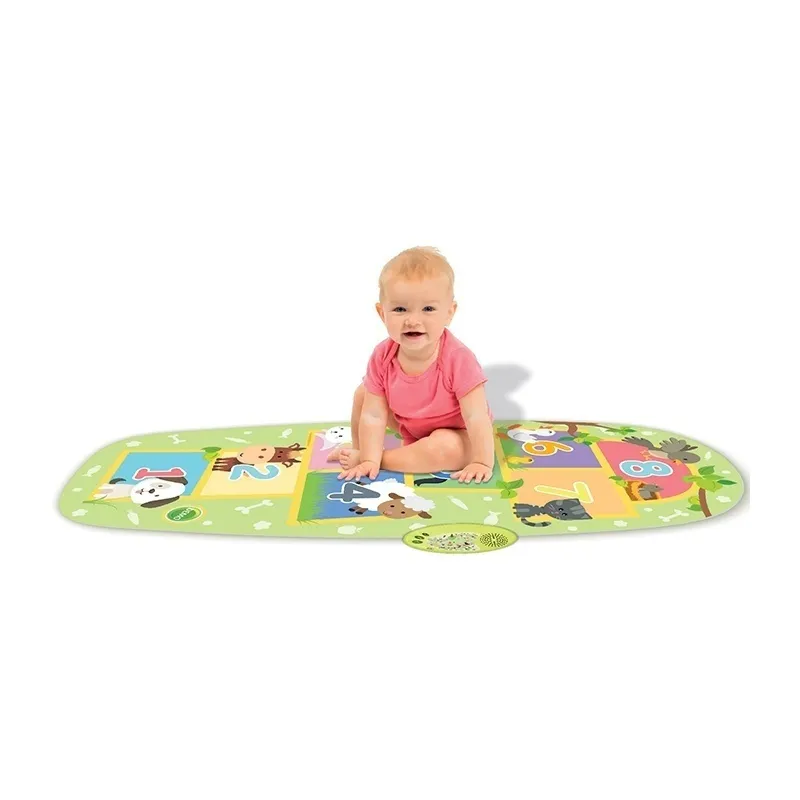 Tapis interactif Marelle des animaux - 12m+-1