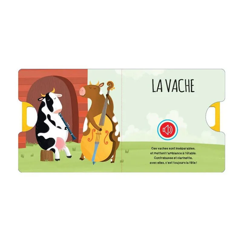 Livre sonore La ferme - 12m+-2