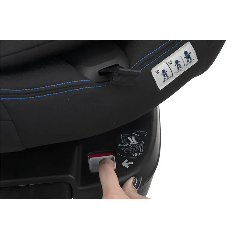 Siège-auto 360° Seat3Fit Air I-Size/Isofix 40-125cm - Noir-17