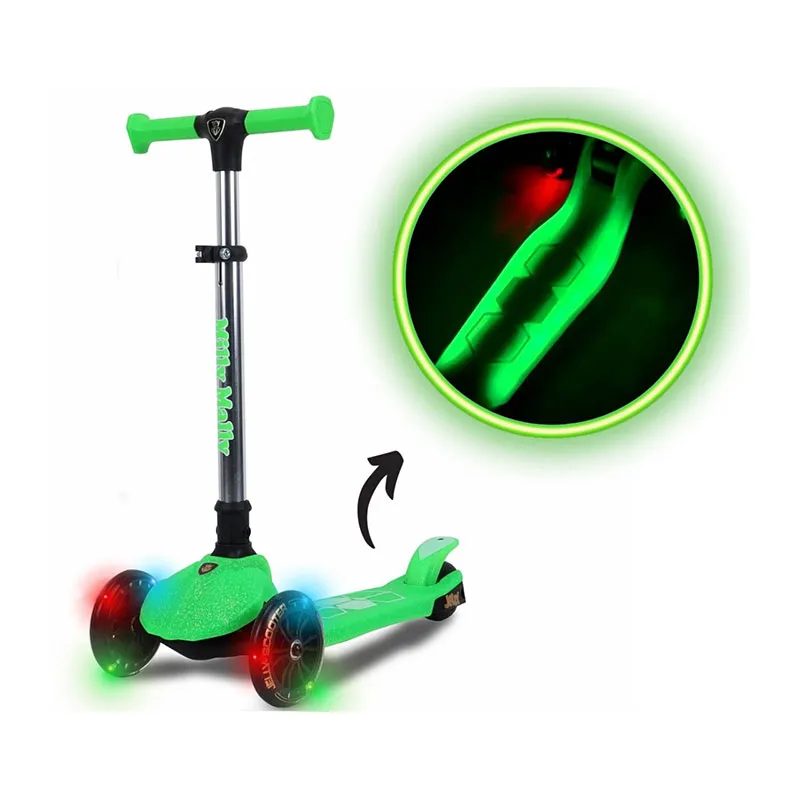 Trotinette 3 roues Scooter Jelly Vert - 18m+-0