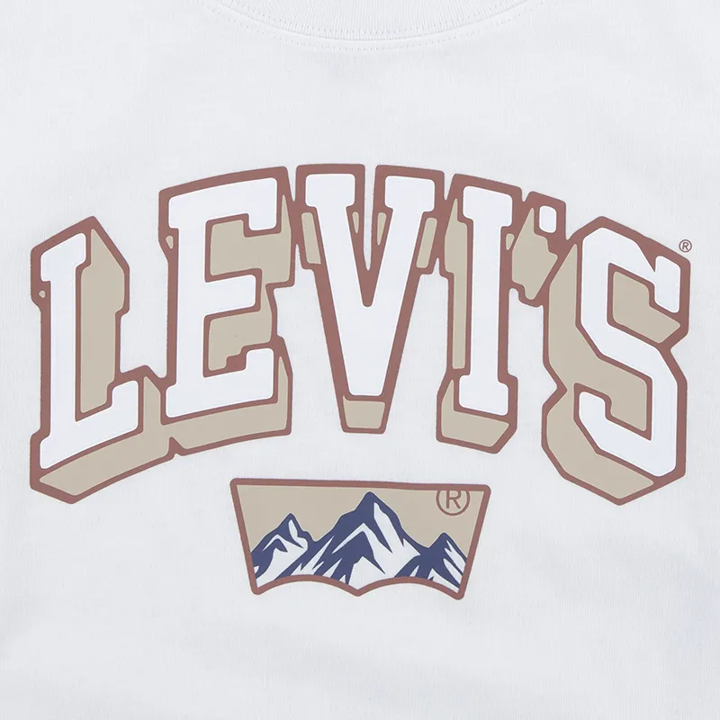 T-shirt ML Enfant Academic adventurer - Bright White-2