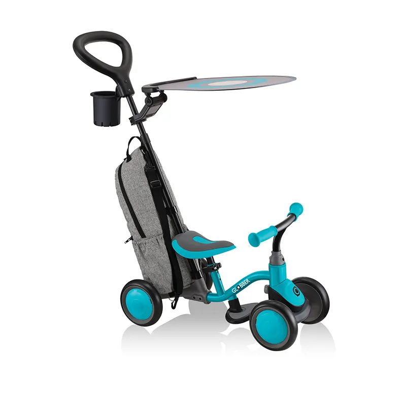 Porteur évolutif 3en1 Deluxe Menthe - 12m+-23