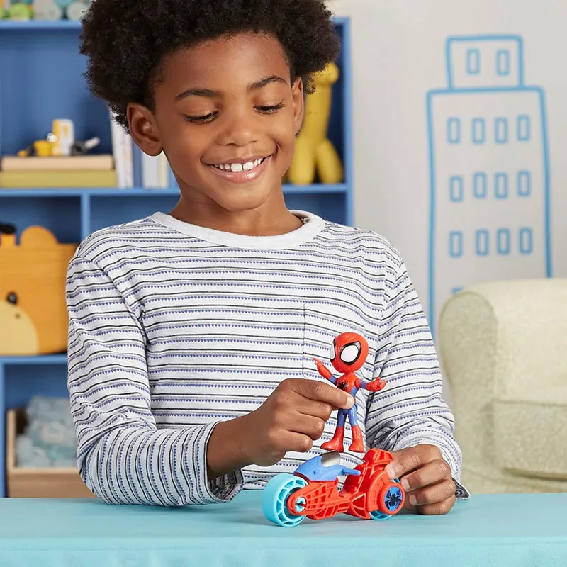 Coffret Spider-Man & moto Spidey - 36m+-5