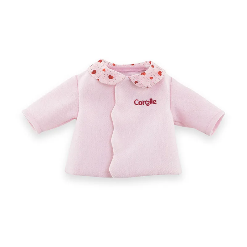 Manteau Pétales de cœurs poupée ma Corolle 36cm - 4+-10
