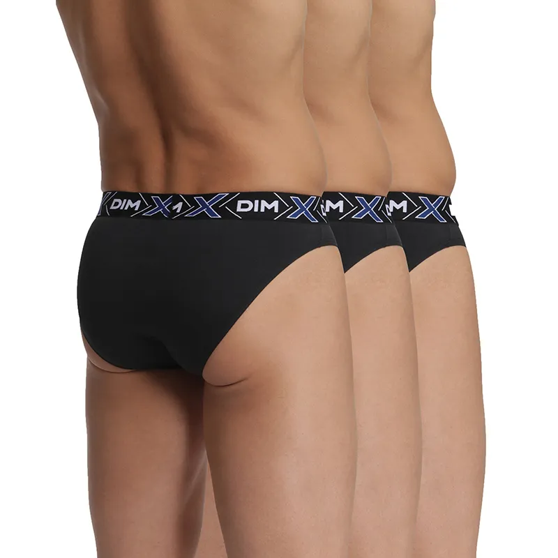 3 Slips Coton X-Temp Thermorégulateur Homme - Noir-2